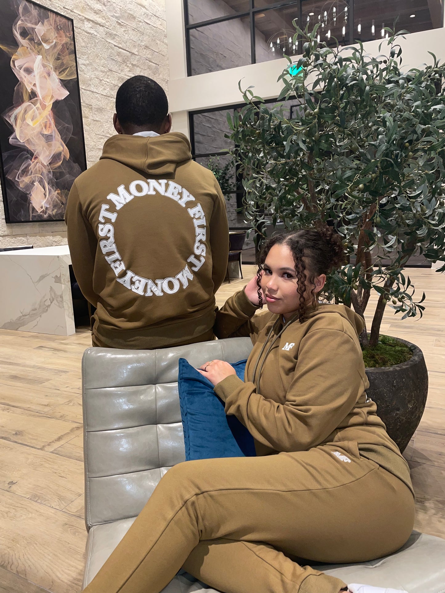 Oak Embroidered Hooded Tracksuit