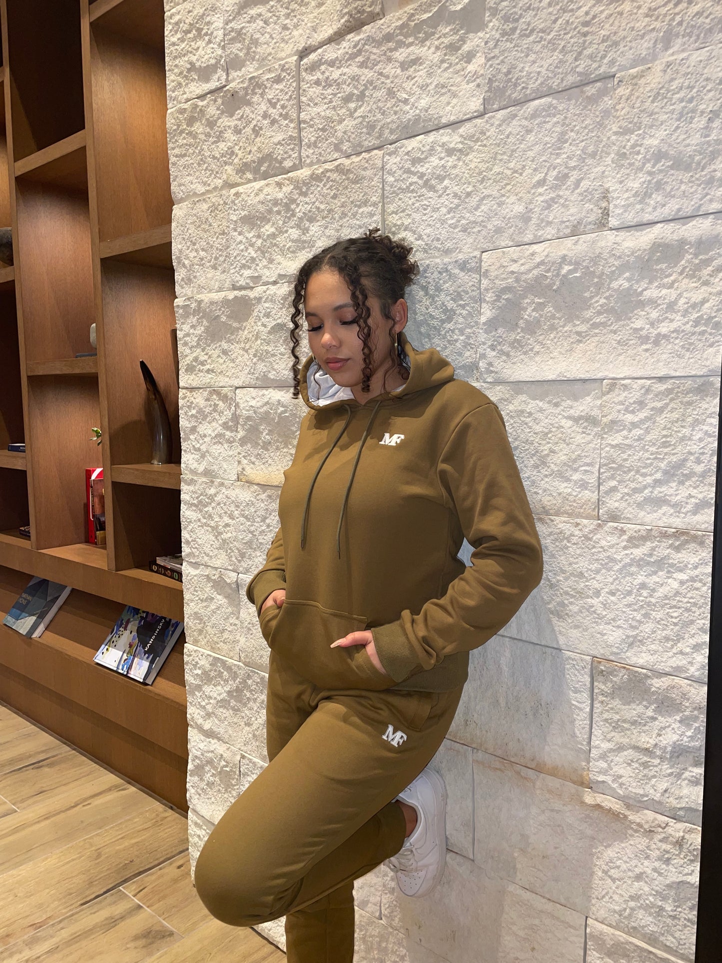 Oak Embroidered Hooded Tracksuit